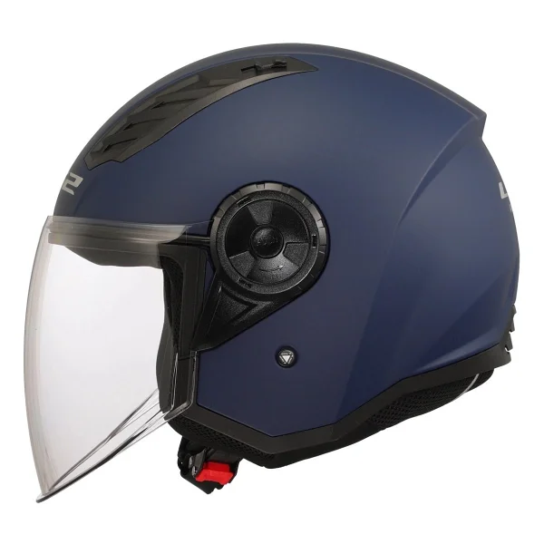 Ls2 Airflow 2 Mat Navy Mavi Açık Motor Kaskı - Görsel 2