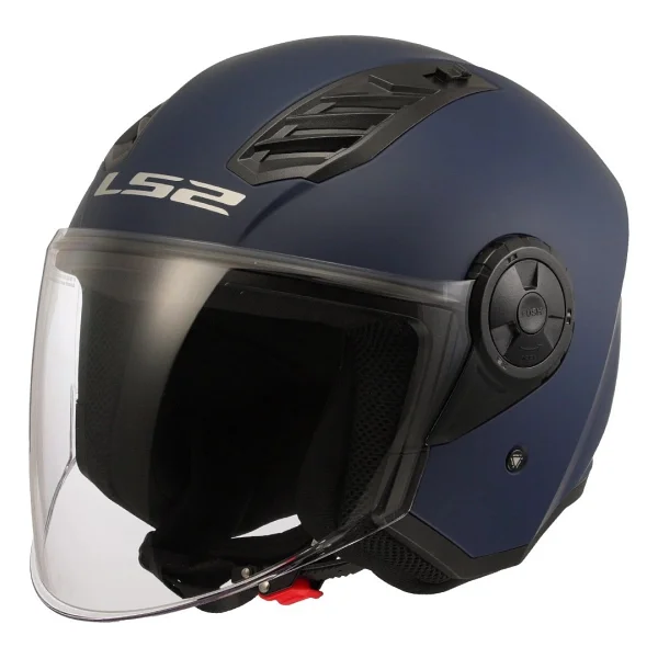 Ls2 Airflow 2 Mat Navy Mavi Açık Motor Kaskı - Görsel 8
