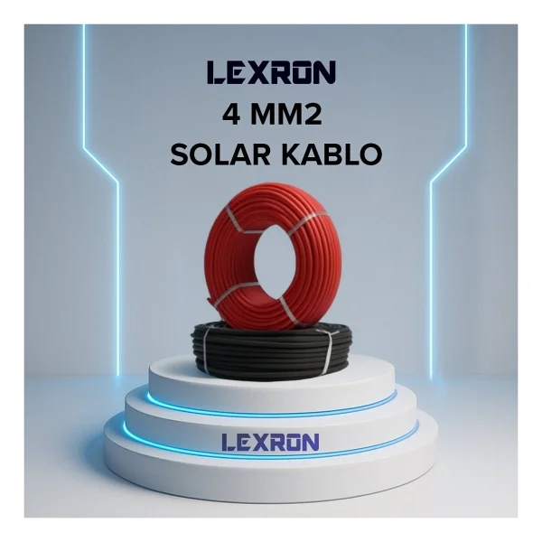 Lexron Güneş Paneli Solar Kablosu 4mm2 - Görsel 4