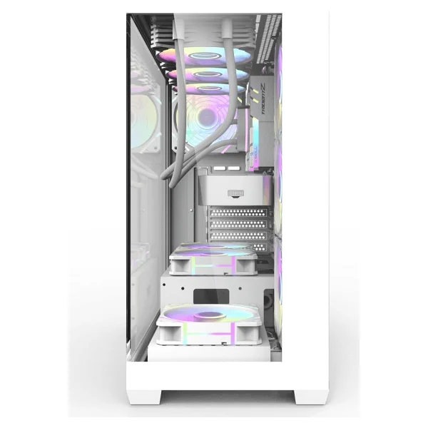 Aıgo Ds900 Beyaz 850w 80+ Bronze Argb Mid Tower Kasa - Görsel 2