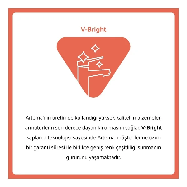 Artema Shift T20 A43656 Krom Lavabo Bataryası - Görsel 9