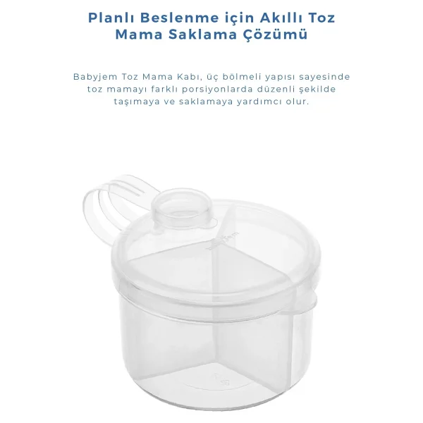 Babyjem Toz Mama Kabı - Görsel 5