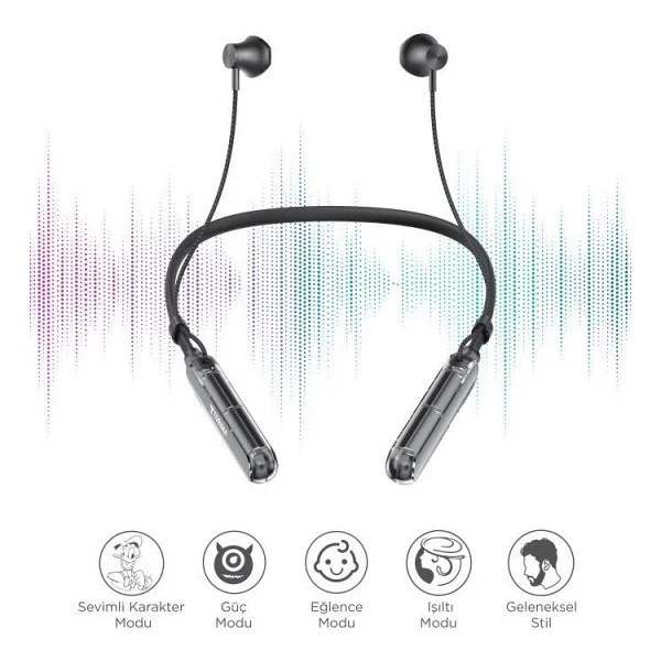 Torima Tb09 Boyun Askılı Kulak İçi Bluetooth Kulaklık - Görsel 5