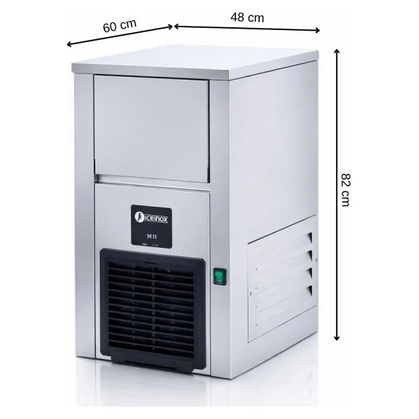Iceinox 50 Kg/Gün Kendinden Hazneli Gurme Buz Makinesi - Ice 50 - Görsel 2