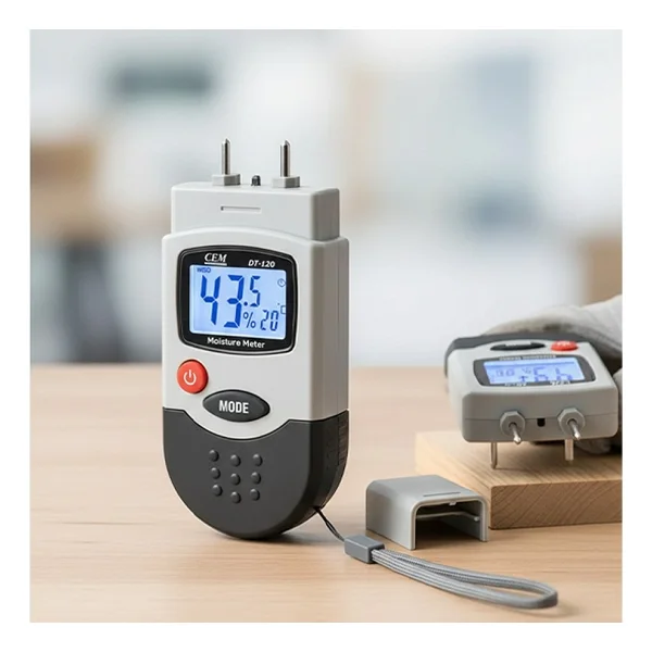 Cem Dt-120 Cep Tipi Ahşap Nem Ölçer - Görsel 5