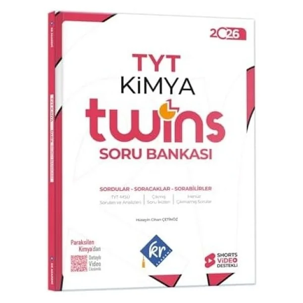 Kr Akademi Yayınları Tyt Twins Kimya Soru Bankası - Görsel 5