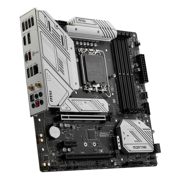 Msı Mag B760m Mortar Wi-Fi Intel Lga1700 DDR5 Micro Atx Anakart - Görsel 5