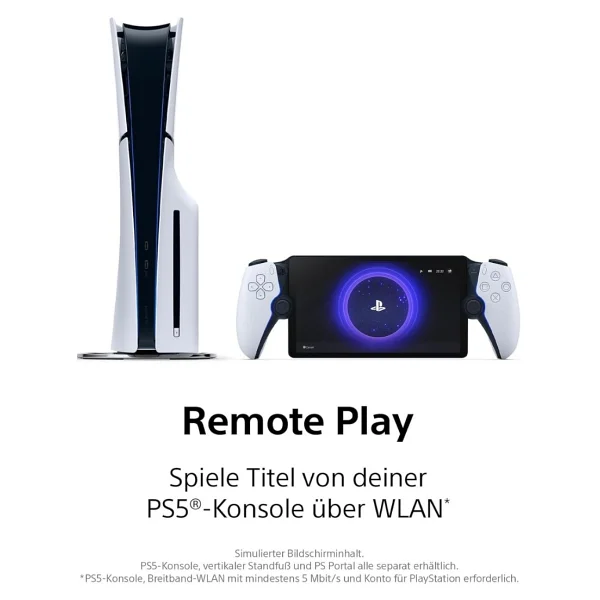 Sony Playstation Portal Remote Player + PS5 Taşıma Çantası Hediye - Beyaz - Görsel 3