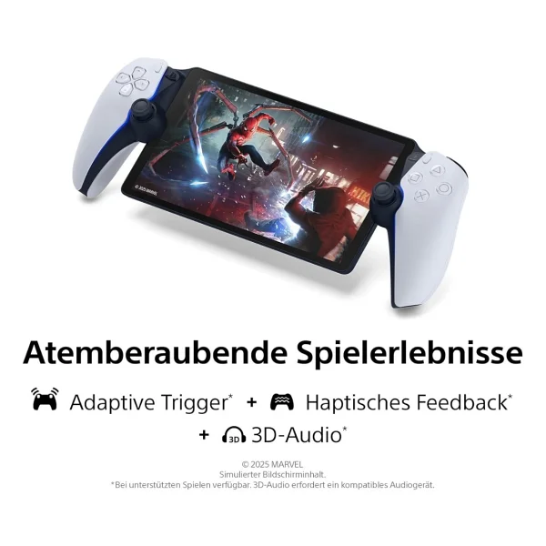 Sony Playstation Portal Remote Player + PS5 Taşıma Çantası Hediye - Beyaz - Görsel 4