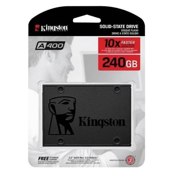Kingston A400 240gb 2.5'' Sata SSD (500-350mb/S) - 1 Adet - Görsel 6