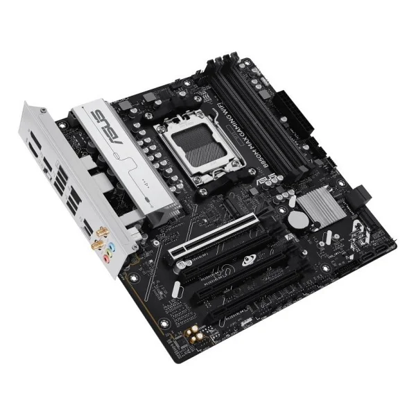Asus B850m Max Gaming Wi-Fi AMD Am5 DDR5 Micro Atx Anakart - Görsel 8
