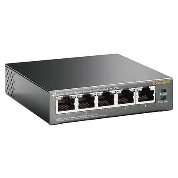 Tp-Link Tl-Sg1005p 5 Port 10/100/1000 Mbps Gigabit Switch - Görsel 10