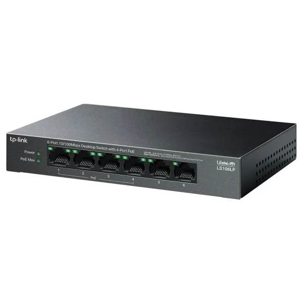Tp-Link Ls106lp 6 Port Poe Switch - Görsel 9