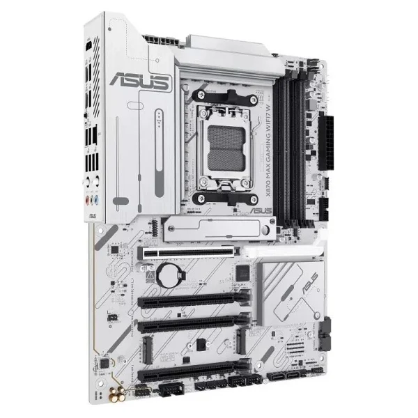 Asus X870 Max Gaming Wıfı7 AMD Am5 DDR5 Atx Anakart - Görsel 8