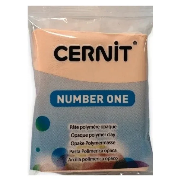 Cernit Number One Polimer Kil 56 Gr 423 Peach - Görsel 3