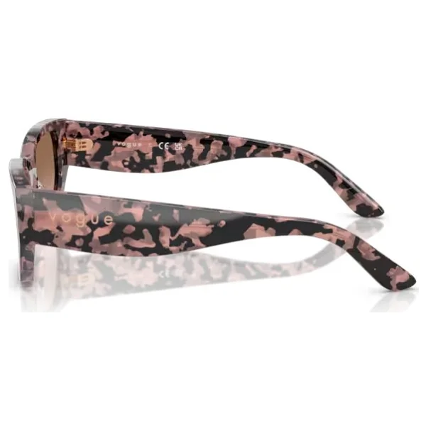 Vogue Vo5586s 315014 Pink Tortoise-Brown Kadın Güneş Gözlüğü - Görsel 8