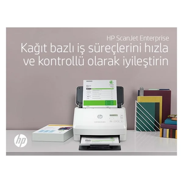 Hp Scanjet Enterprise Flow 5000 S5 6fw09a Tarayıcı - Görsel 7