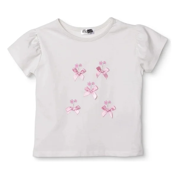 Hellobaby Hellobaby, Kız, Bluz, Flower Garden, Bisiklet Yaka, Kısa Kol - Görsel 6