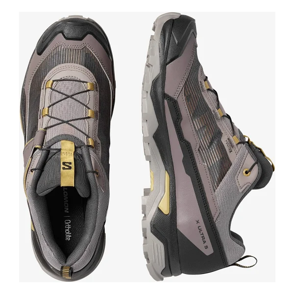 Salomon X Ultra 5 L49099100 Gri-Mor Erkek Outdoor Ayakkabı - Görsel 2