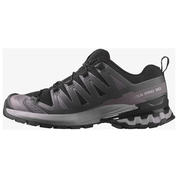 Salomon Xa Pro 3d V9 L47882900 Siyah-Mor Kadın Outdoor Ayakkabı - Görsel 9