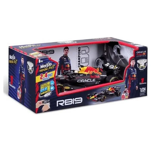 Maisto Uzaktan Kumandalı 124 Oracle Red Bull Racing Rb19 Rc May82358 - Renkli - Görsel 3