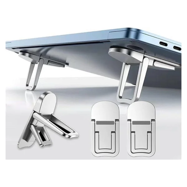 3b Trend 2 Kademeli Yükseklik Ayarlı Laptop Standı - Gri Renk - Ergonomik Tasarım - Görsel 6
