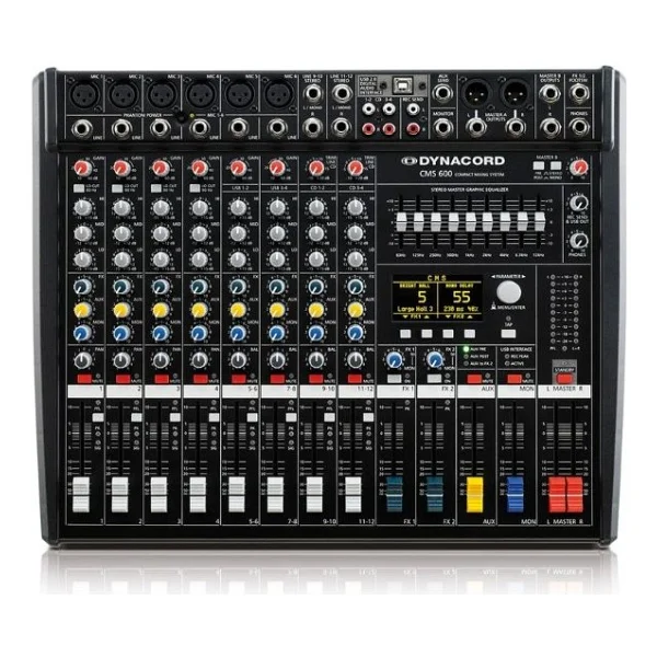 Dynacord Cms 600-3 8 Kanal Deck Mikser - Görsel 3