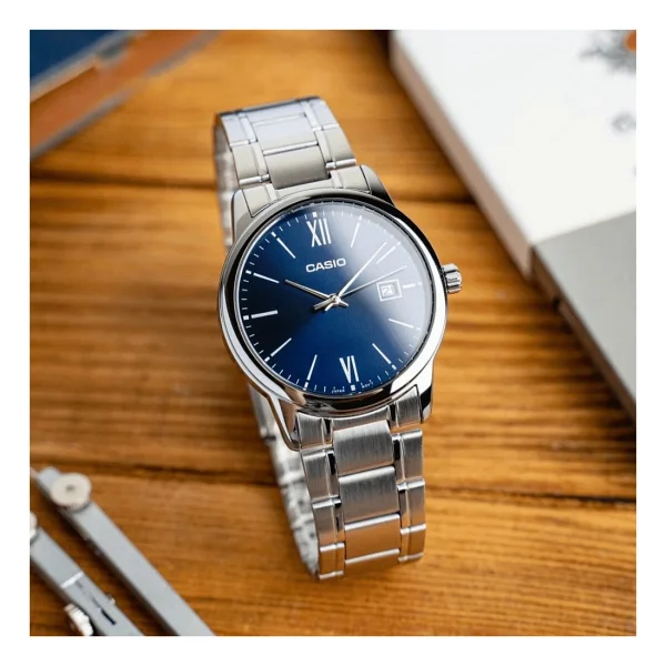 Casio Mtp-V002d-2b3udf Erkek Kol Saati - Görsel 5