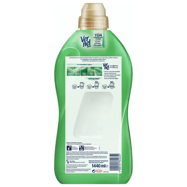 Vernel Max Ihlamur Çiçeği Yumuşatıcı 60 Yıkama 1.44 Lt - Görsel 10
