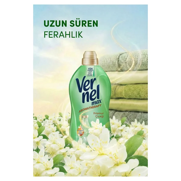 Vernel Max Ihlamur Çiçeği Yumuşatıcı 60 Yıkama 1.44 Lt - Görsel 8