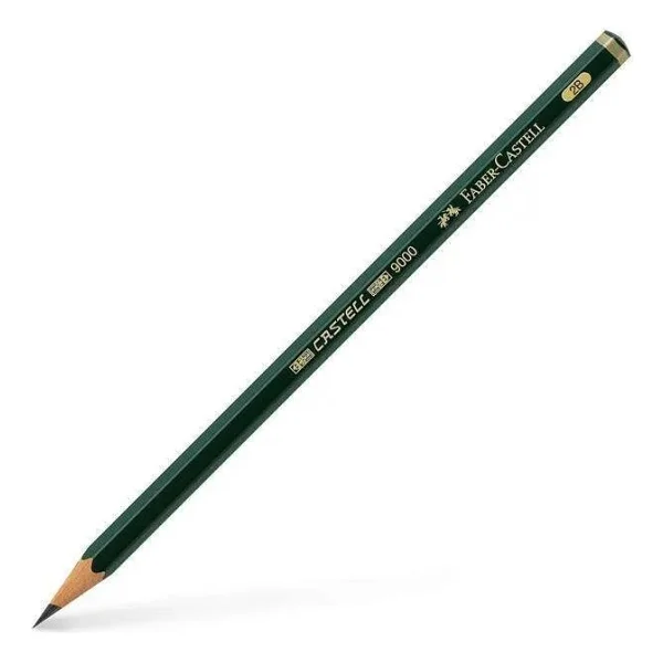 Faber-Castell 9000 Dereceli 6b Kurşun Kalem - Görsel 4