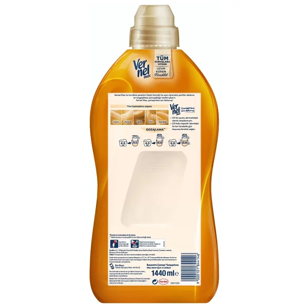 Vernel Max Amber Yumuşatıcı 60 Yıkama 1.44 Lt - Görsel 10
