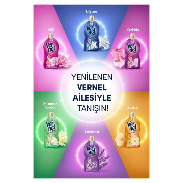 Vernel Max Amber Yumuşatıcı 60 Yıkama 1.44 Lt - Görsel 9
