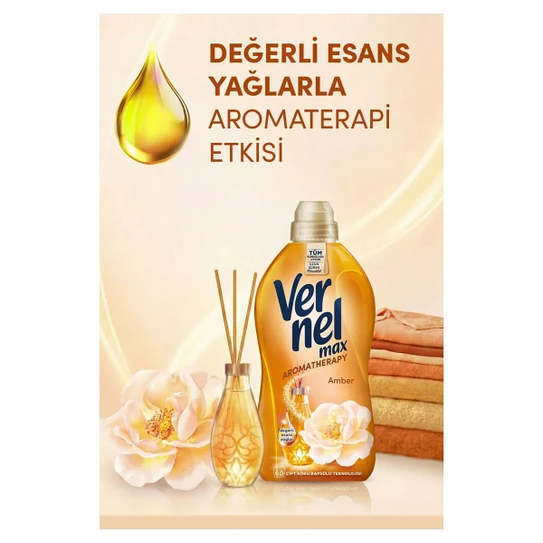 Vernel Max Amber Yumuşatıcı 60 Yıkama 1.44 Lt - Görsel 6