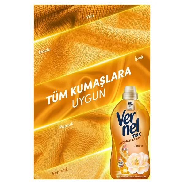 Vernel Max Amber Yumuşatıcı 60 Yıkama 1.44 Lt - Görsel 5