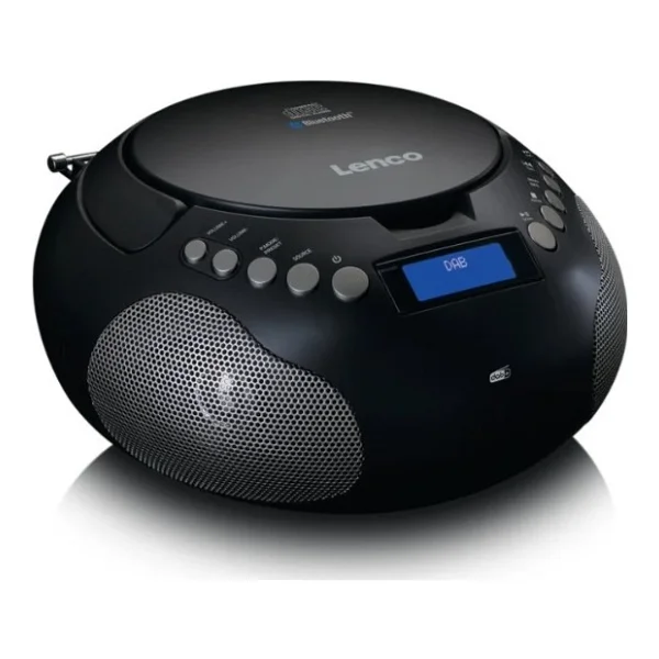 Lenco Scd-341bk - Dab+/ Fm Radyo Ve Bluetooth Özellikli Boombox - Görsel 2