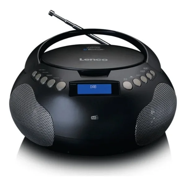 Lenco Scd-341bk - Dab+/ Fm Radyo Ve Bluetooth Özellikli Boombox - Görsel 3