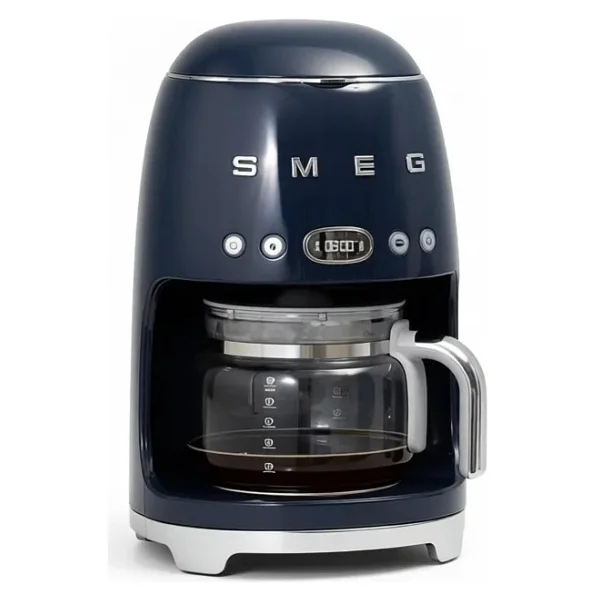 Smeg 50's Style Mavi Filtre Kahve Makinesi 1,4 Lt Kapasite Metal Malzeme İle Sıcak Tutma Fonksiyonu - Görsel 8