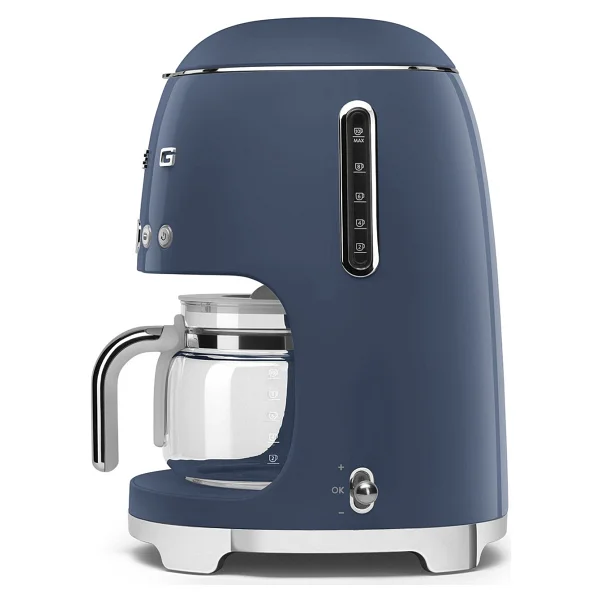 Smeg 50's Style Mavi Filtre Kahve Makinesi 1,4 Lt Kapasite Metal Malzeme İle Sıcak Tutma Fonksiyonu - Görsel 9