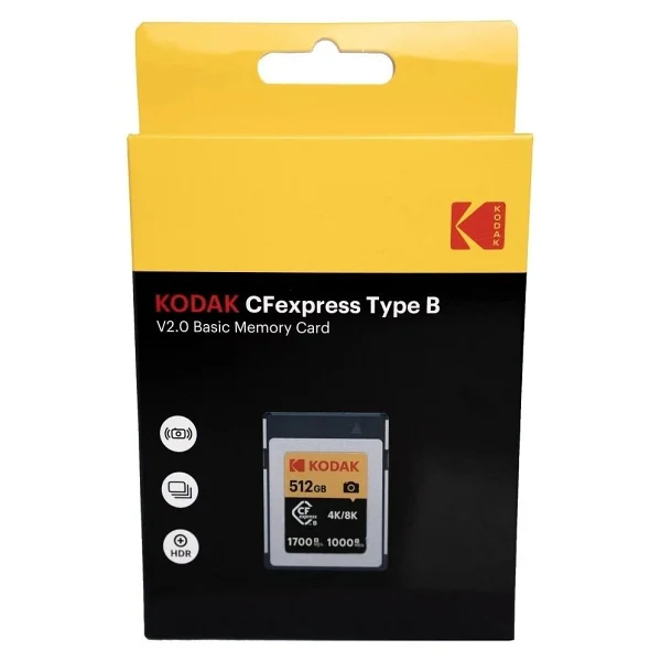 Kodak CFexpress 2.0 Type-B 512 GB Hafıza Kartı - Görsel 6