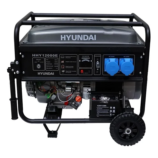 Hyundai Hhy12000e 12.5 Kva Marşlı Benzinli Jeneratör - Görsel 2
