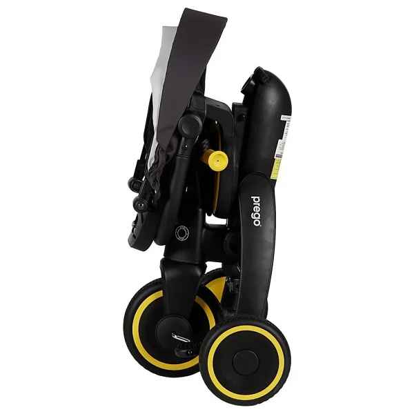Prego T807a Evo Katlanabilir Sarı 3 Tekerlekli Bisiklet - Görsel 3