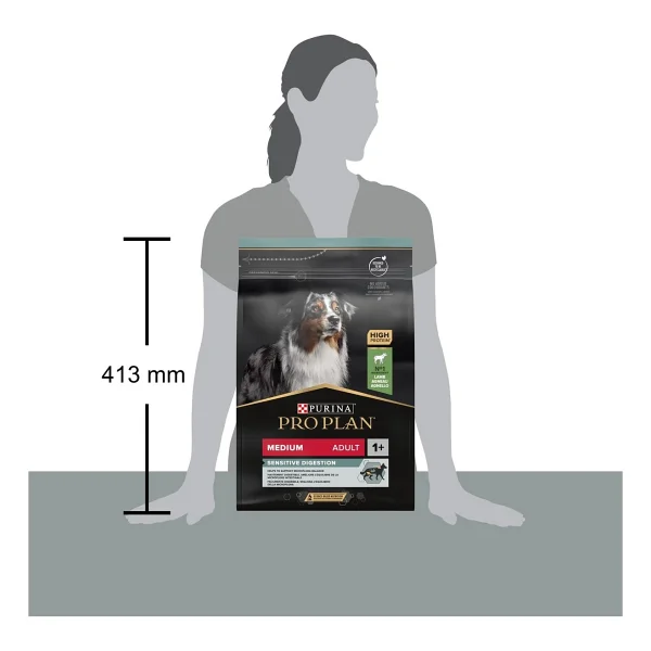 Pro Plan Sensitive Digestion Medium Kuzu Etli 3 Kg Yetişkin Köpek Maması - Görsel 9