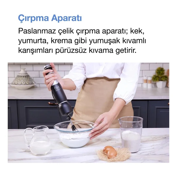 Fakir 1000w Fakir Speed Quadro Bpa Free Mutfak Robotu & Blender - Gümüş - Görsel 6