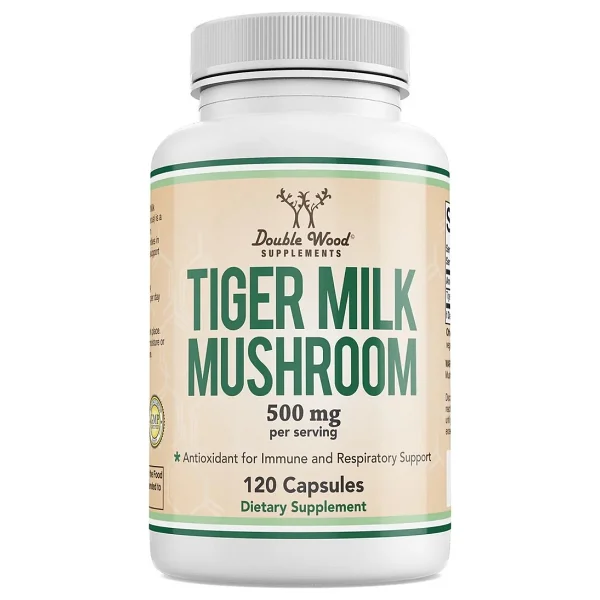 Double Wood Tiger Milk Mushroom 500 Mg 120 Kapsül - Görsel 4