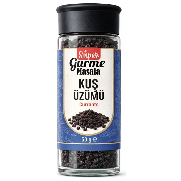 Masala Super Gurme Cam Kavanoz Kuş Üzümü 50 Gr - Görsel 3