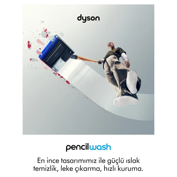 Dyson Pencilwash Islak Kuru Şarjlı Dikey Süpürge - Görsel 2