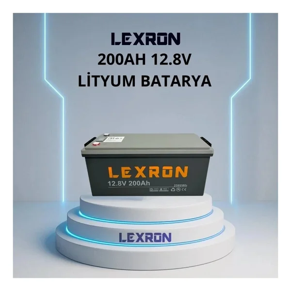 Lexron 100 Ah 25.6 V Lityum Akü - Görsel 3