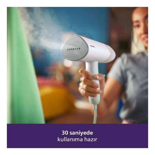 Philips 3000 Serisi Sth3020/10 1000 W El Tipi Buharlı Düzleştirici - Görsel 4