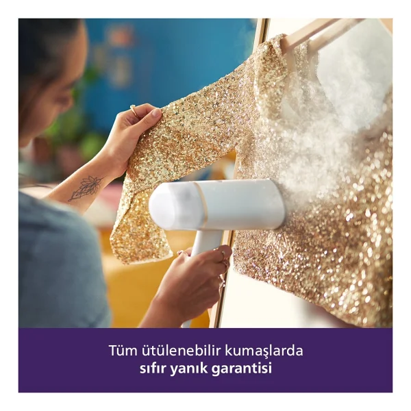 Philips 3000 Serisi Sth3020/10 1000 W El Tipi Buharlı Düzleştirici - Görsel 8